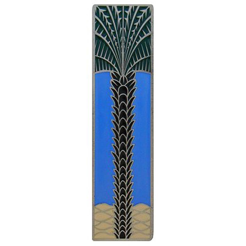 Notting Hill NHP-322-AP-C Royal Palm Pull Antique Pewter/Periwinkle (Vertical)
